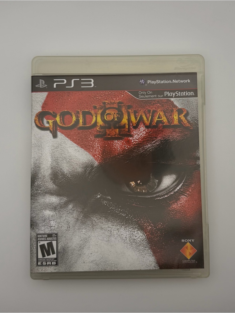 Sony PS3 God of War III - Red, White, Black